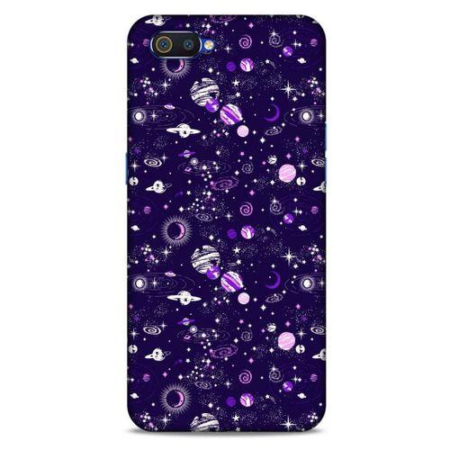 Spacex (21) Tema Koruyucu Kapak Oppo Realme C2 Kılıf
