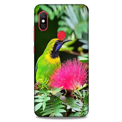 Lopard Xiaomi Redmi Note 6 Pro Uyumlu Kılıf Bahar (15) Antişok Kılıf Tropik
