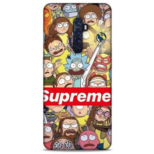 Oppo Reno 2 Uyumlu Kılıf Rick And Morty (44) Tough Armor Kılıf Beth C-500A