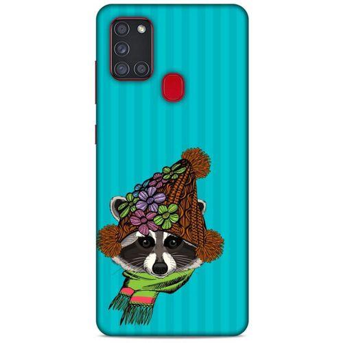 Animax Bereli Rakun Samsung Galaxy A21s Kılıf Desenli Silikon