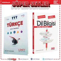 Limit Yayınları TYT Türkçe ve AKM Dil Bilgisi Soru Bankası Seti 2 Kitap