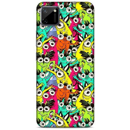 Graffitix (38) Desenli Silikon Kapak Oppo Realme C11 Kılıf