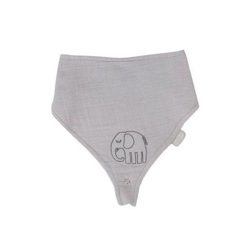 BabyJem Emzik Askılı Müslin Önlük 837 Gri
