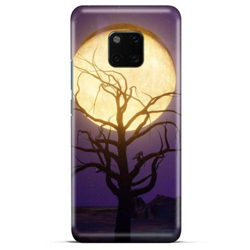 General Mobile GM 20 Pro Uyumlu Kılıf Mor Delisi (7) Telefon Kılıfı Ay Ağaç