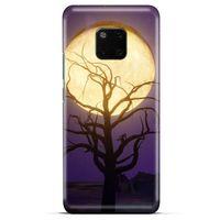 General Mobile GM 20 Pro Uyumlu Kılıf Mor Delisi (7) Telefon Kılıfı Ay Ağaç