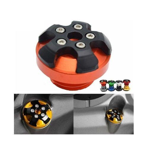 SEVGENT Motor Yağ Kontrol Kapağı Dekoratif Turuncu