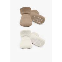 Bi̇style 2'li Havlu Soket Kaymaz Basic Boy 10508 Bej