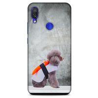 Xiaomi Redmi Note 7 Kılıf Köpek Kıyafetleri (39) Liquid Crystal Kılıf China Sushi Yağmurluk