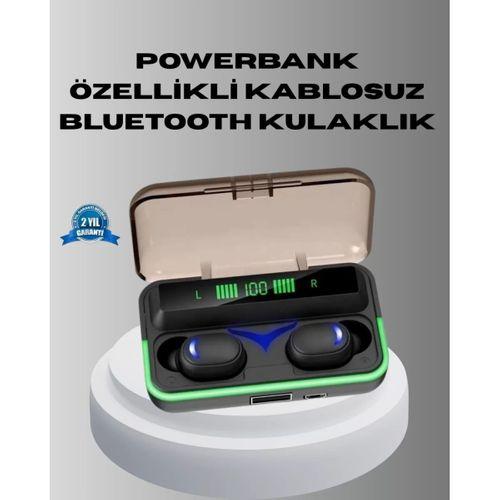 Bluetooth Kulaklık 800mah Powerbank Düşük Gecikmeli