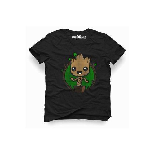 Tshirthane Galaxy Baby Groot Tişört Erkek Tshirt