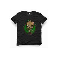 Tshirthane Galaxy Baby Groot Tişört Erkek Tshirt