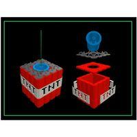 Minecraft TNT Şeklinde Tütsülük (Bu ürün Sadece Plastik parçadır - Almadan Önce Soru Sorabilirsiniz)