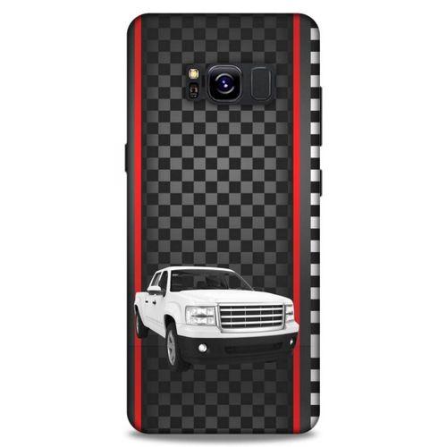 Lopard Samsung Galaxy S8 Uyumlu Kılıf PickUpX (3) Kapak Beyaz