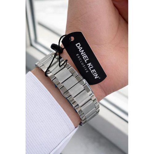 Daniel Klein Erkek Kol Saati 30 Metre Suya Dayanıklı Çelik Kordon + Bileklik Hediyeli VS.BLKT.0816