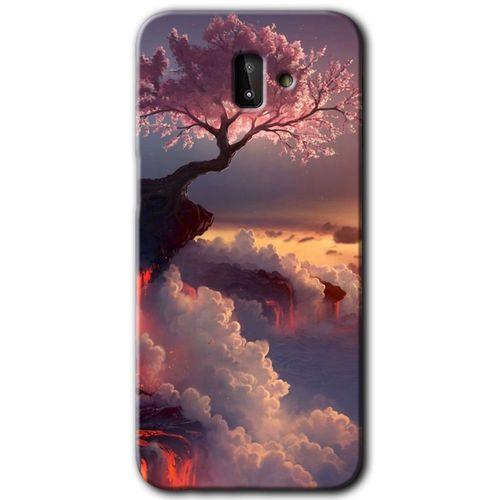 Galaxy J8 Kılıf HD Desen Baskılı Arka Kapak - Uçurumdaki Hayat + Kırılmaz Cam
