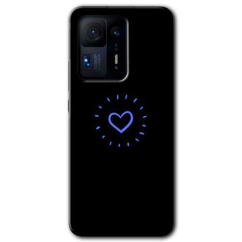 Mi Mix 4 Kılıf HD Desen Baskılı Arka Kapak - Heart Strokes