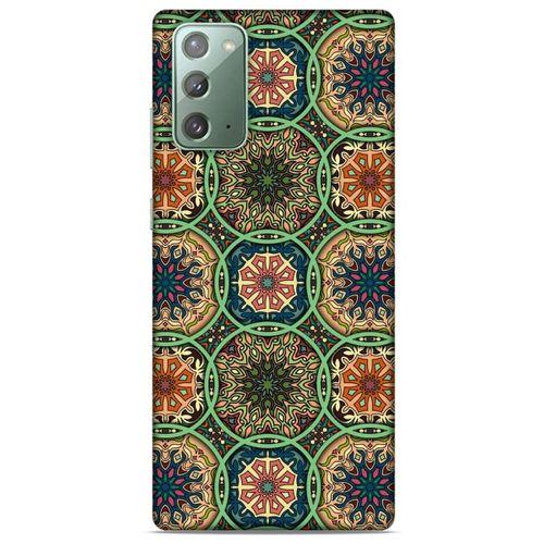 Ethnic Culture (13) Samsung Galaxy Note 20 Kılıf Silikon Kapak Desenli