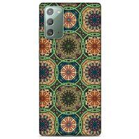 Ethnic Culture (13) Samsung Galaxy Note 20 Kılıf Silikon Kapak Desenli