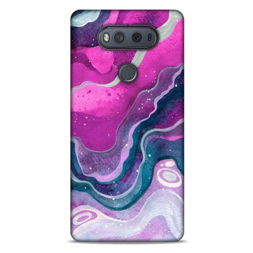 LG K61 Uyumlu Kılıf Pembe Delisi (17) Tasarım Kılıf Fuşya