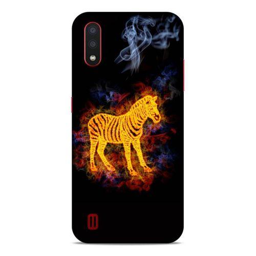 Lopard Samsung Galaxy A01 Uyumlu Kılıf FireX (3) Kapak Zebra