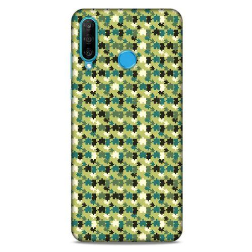 Kamuflaj 49 Huawei P30 Lite Kılıf Silikon Kapak