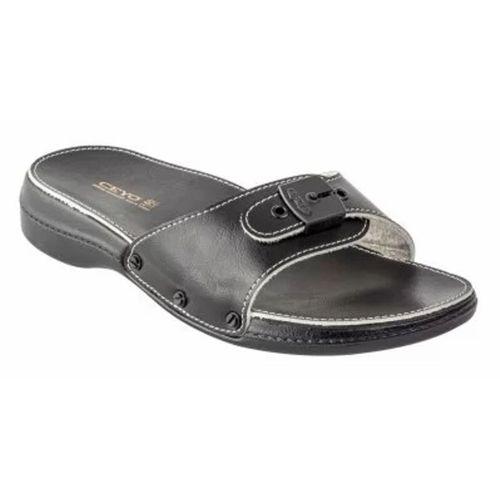 Ceyo 6500ı Mınellı Siyah Ortopedik Kadın Terlik