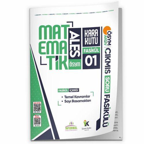 2026 ALES MATEMATİK Kara Kutu 8li Fasikül SETİ ÖSYM Çıkmış Soru Bankası Çözümlü Modüler PAKET