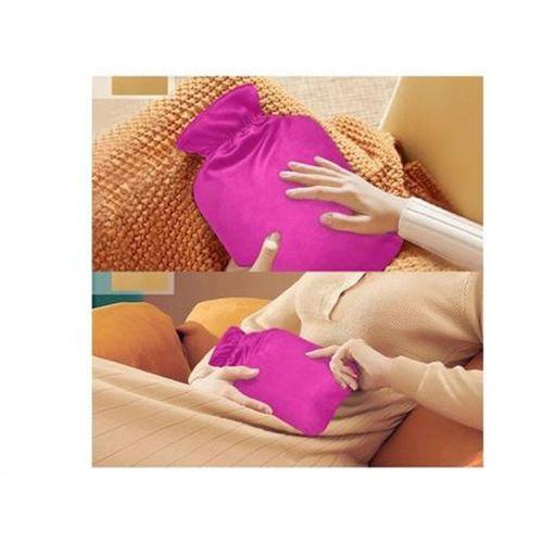 Pembe Sıcak Su Torbası 500Ml 22X14Cm