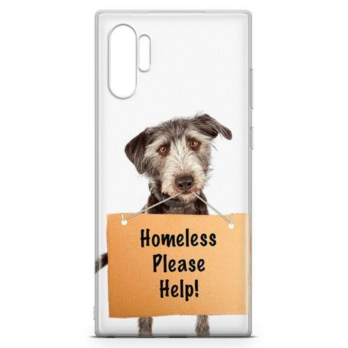 Samsung Galaxy Note 10 Plus Kılıf Sokak Köpeği Arka Kapak Koruma Desenli Full Koruyucu