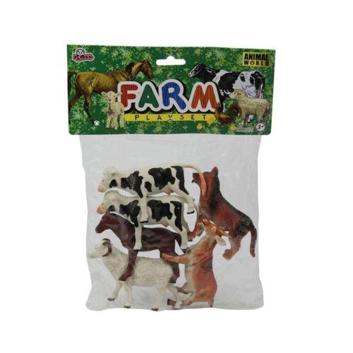 Eğitici Oyuncak SH-Vardem 6 Parça 5 inch  Çiftlik, Dinozor,Vahşi Orman ve Deniz Hayvanları Hayvan Seti