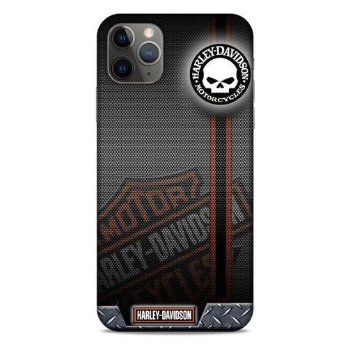 Apple Iphone 11 Pro Max Uyumlu Kılıf Motorsiklet (46) Core Armor Kılıf Harley