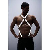 Reflektörlü (karanlıkta Parlayan) Pantolon Askısı, Reflektörlü Clubwear, Göğüs Harness - Brfm84