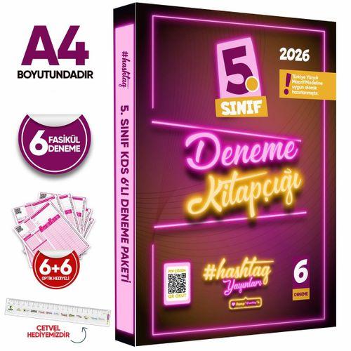 2026 5 Sınıf #hashtag Kazanım Değerlendirme Sınavı 6lı SARMAL Deneme Paketi Çözümlü Türkiye Geneli