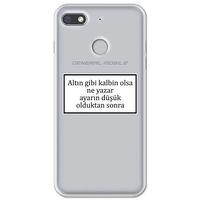 General Mobile GM 8 Go Kılıf HD Yazı Baskılı Silikon Arka Kapak - Yazı 3