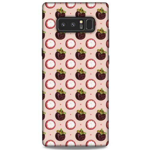 Frutix Mangosteen 03 Samsung Galaxy Note 8 Kılıf Desenli Silikon