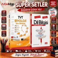 Biyotik TYT Biyoloji ve AKM Dil Bilgisi Soru Bankası Seti 2 Kitap
