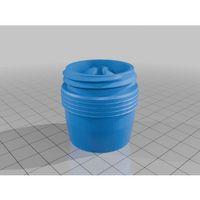 37mm Flare Smoke Bottom3 6 2 3D Baskı