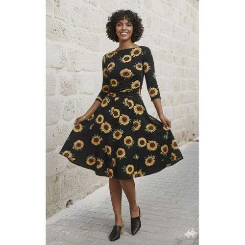 Kadın Fakir Kol Bisiklet Yaka Midi Mikro Elbise