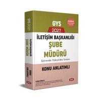 GYS İletişim Başkanlığı Şube Müdürü Konu Anlatımlı Data Yayınları