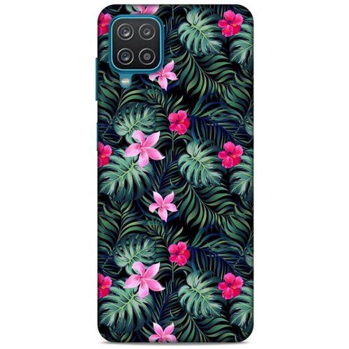 Lopard Samsung Galaxy A12 Uyumlu Kılıf Botanix (32) Soft Silikon Kılıf