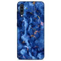 Samsung Galaxy A70 Uyumlu Kılıf Mavi Delisi (7) Telefon Kılıfı Mermer