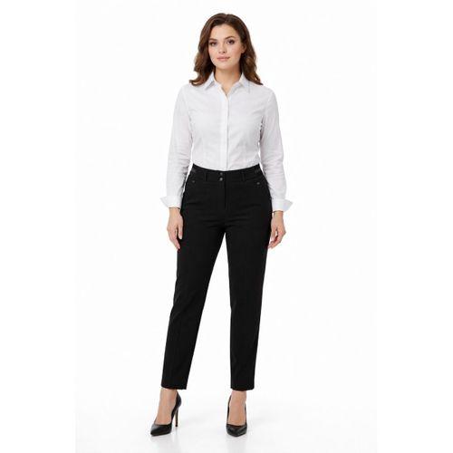 Kadın Kumaş Bilek Pantolon Bel Yarım Lastikli BGL-ST05388