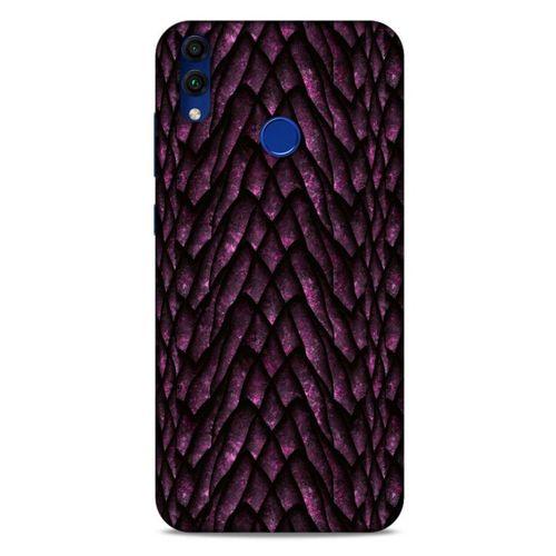 Huawei Honor 8C Kılıf Dragons (7) Telefon Kılıfı Ejderha Skin Bordo