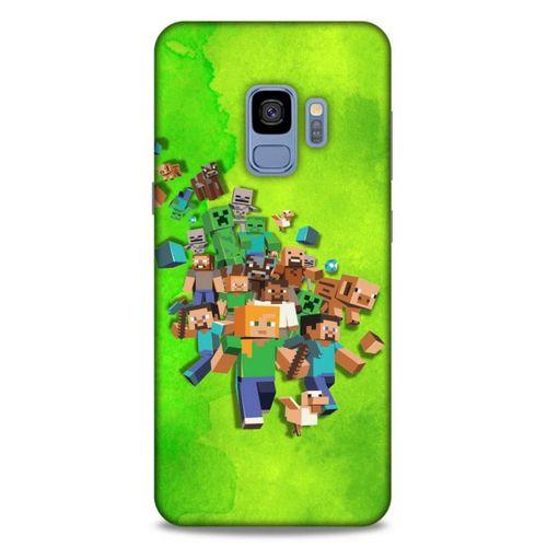 Lopard Samsung Galaxy S9 Uyumlu Kılıf PiXel (28) Arka Kapak Steve Karakter