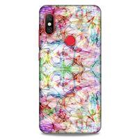 Xiaomi Mi A2 Lite Kılıf Pastel Renkler (12) Koruyucu Silikon Beyaz Mavi
