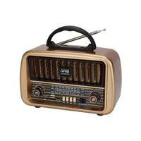 Klasik Taşınabilir Model Nostaljik Radyo