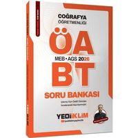 2026 MEB AGS ÖABT Coğrafya Öğretmenliği Tamamı Çözümlü Soru Bankası Yediiklim
