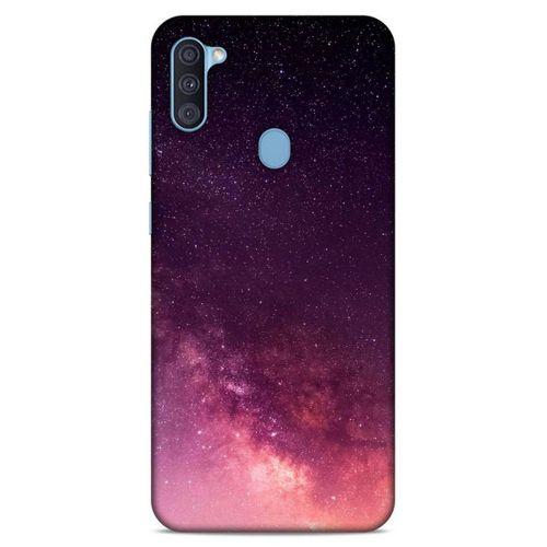 Lopard Samsung Galaxy A11 Uyumlu Kılıf Gece'S (10) Full Koruma Kılıfı Kızıl Gece
