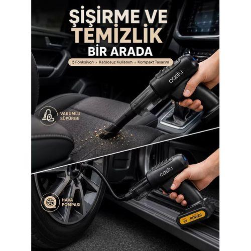 Kablosuz Hava Pompası Ve Vakumlu El Süpürgesi
