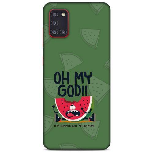 Frutix Karpuz 02 Samsung Galaxy A31 Kılıf Desenli Silikon